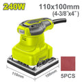LIJADORA ORBITAL 4-3/8"X4" 240W (14000RPM)