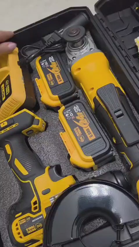 KIT  DE  TALADRO Y PULIDORA DIESEL TOOLS